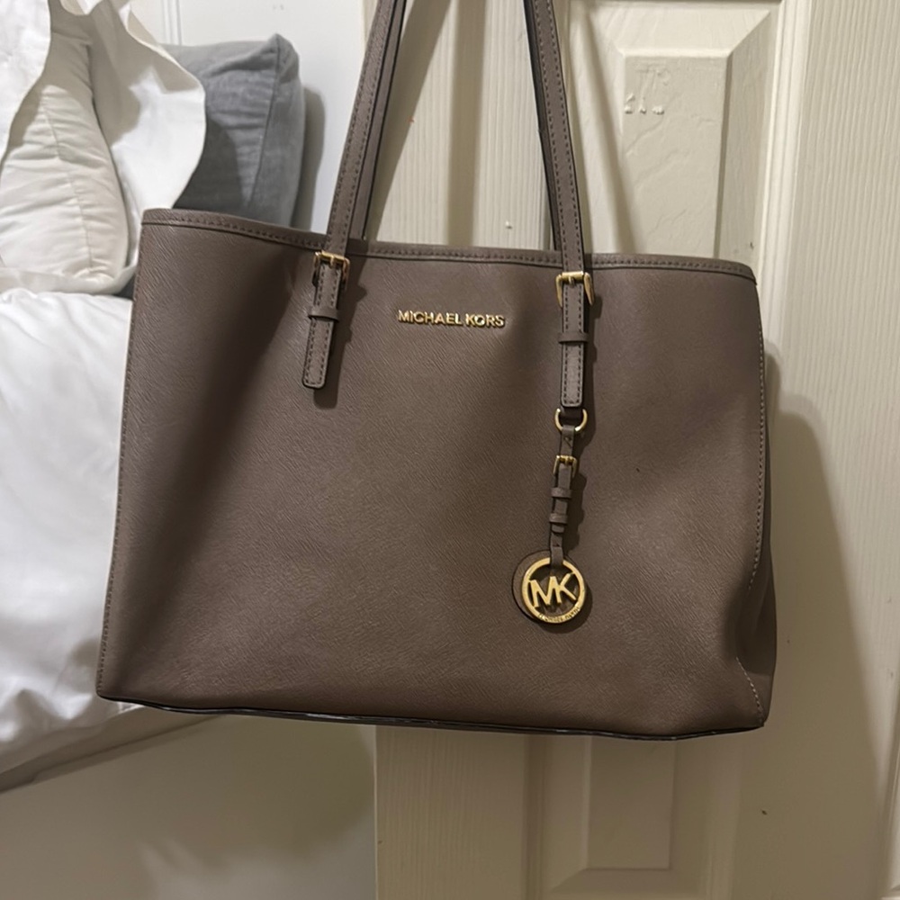 Michael Kors Brown Tote Bag